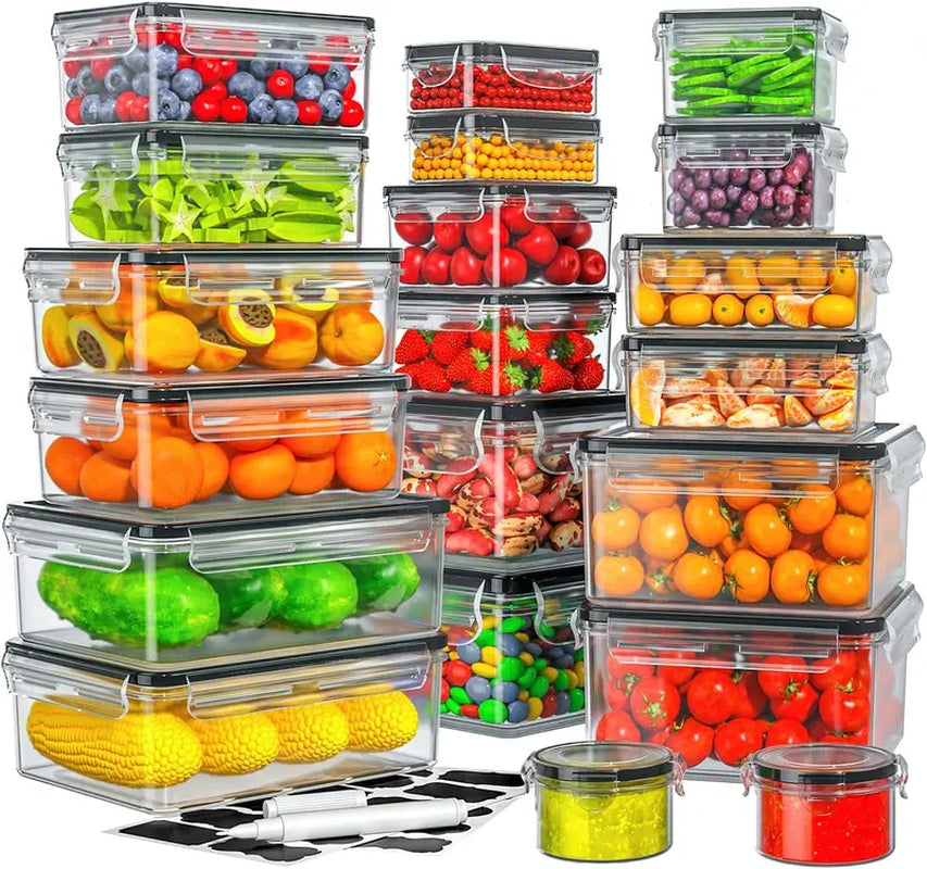 YIIFEEO 40-Piece Food Storage Container Set