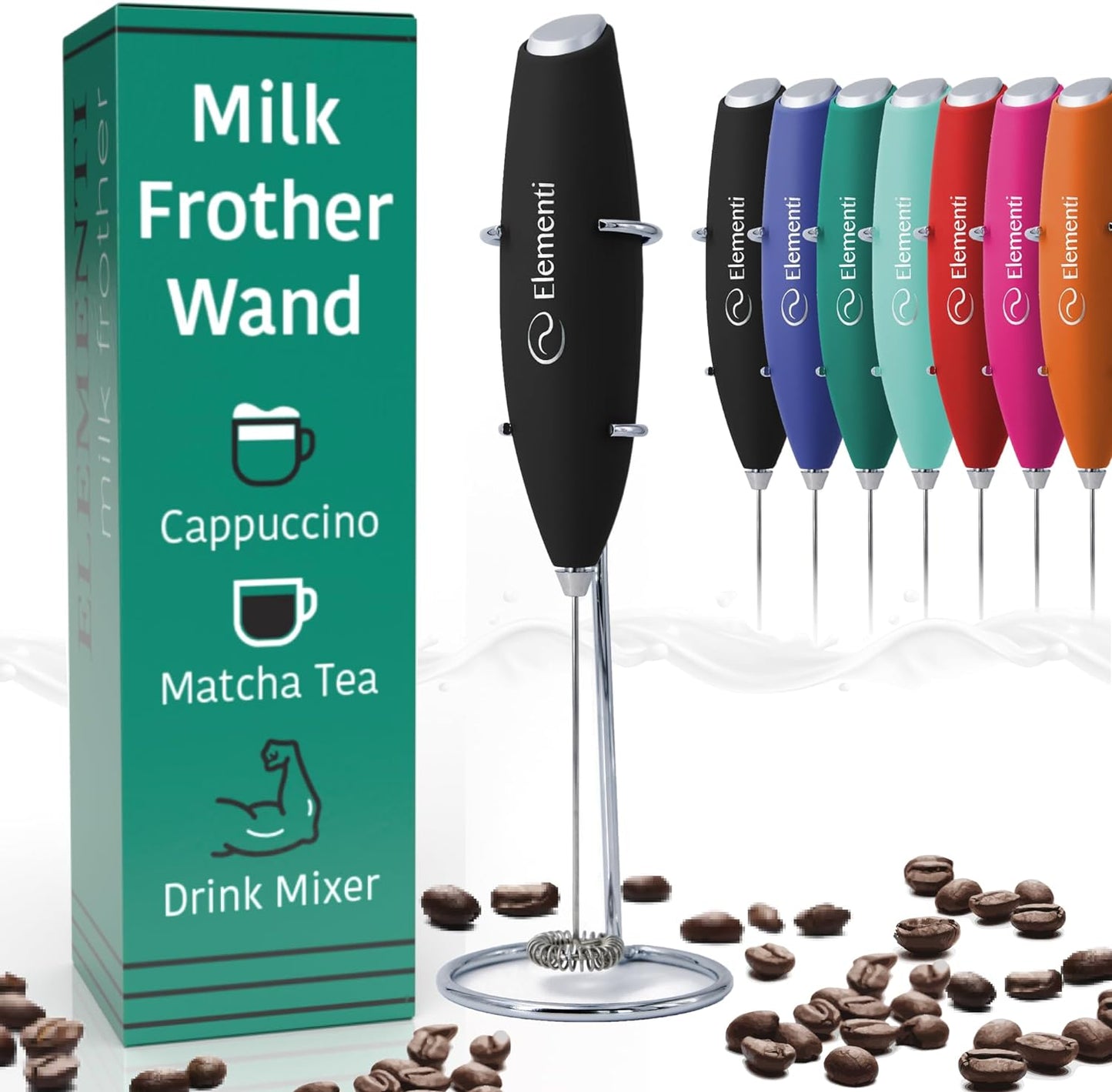 YIIFEEO Milk Frother and Matcha Mixer