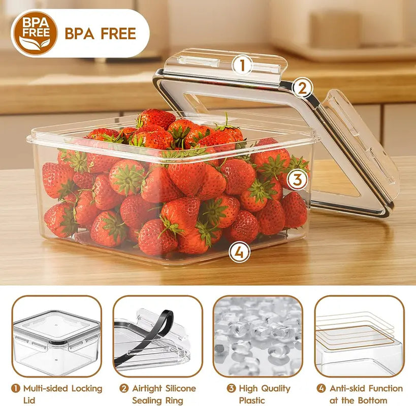 YIIFEEO 40-Piece Food Storage Container Set